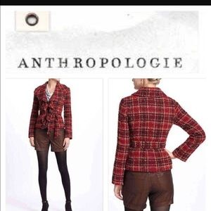 Anthropologie Tabitha waist jacket